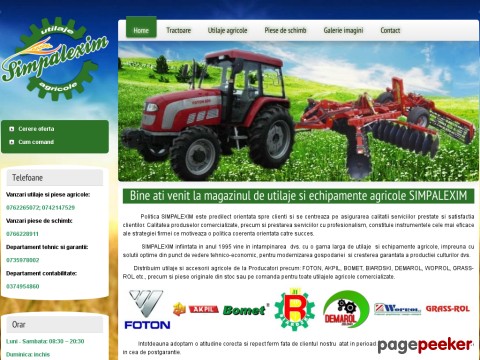 siteItem_details : utilaje si masini agricole