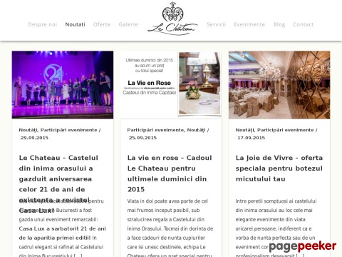 siteItem_details : Noutati de nunta - Le Chateau–Castelul din inima orasului