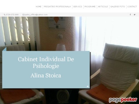 siteItem_details : Cabinet Individual ofera servicii specializate in Psihologie