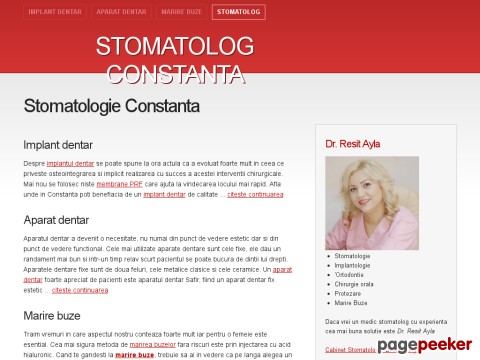 siteItem_details : Stomatolog Constanta